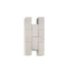 Picture of Rectangular concrete paving stones grey 22x11x6