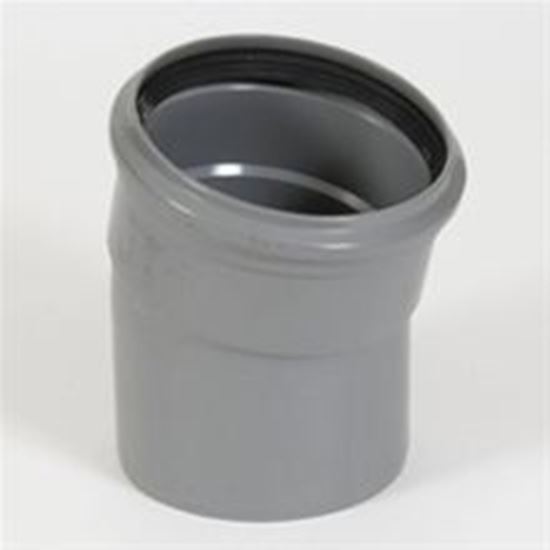 Picture of PVC Elbow D.125 - 15° - M/S