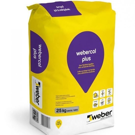 Afbeeldingen van Webercol plus grijs 25kg