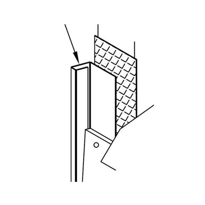 Image de Eindprofiel L=3M Alu C01 Everest Wit