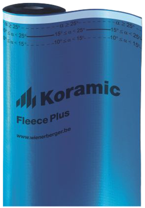 Image de Korafleece Plus membrane sous toiture 1,5 m x 50 m - 75 m²