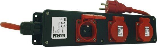 Picture of Eloy Stopcontact + Schak. Powerstrip IP44 3G1.5 3M   230V/ 3x16A