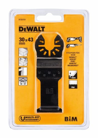 Picture of DeWalt Zaagblad Voor Multi-Tool Voor Hout Met Nagels - 43x30mm (1st)