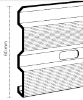 Image de Bordure de toit EPDM / Rhepanol Profil de raccordement mural