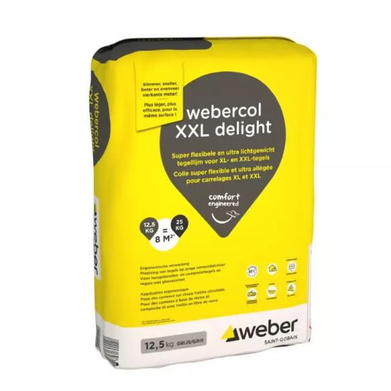 Image de Webercol XXL Delight Grijs 12.5 kg