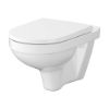 Afbeeldingen van Hangtoilet Set met MDF plaat + toiletbril softclose