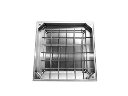 Afbeeldingen van ALU klinkerdeksel yucon - 30 x 30 x 10