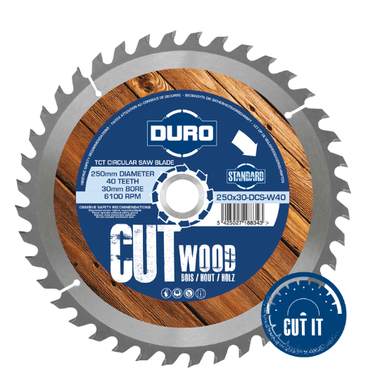 Picture of DURO Circular Saw Blade FOR WOOD 230x30-DCS-W40 CK118