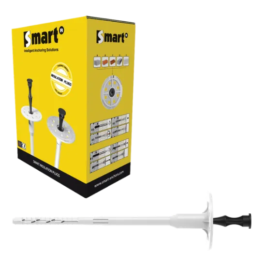 Afbeeldingen van Thermo smart isolatieplug + metaalnagel - 8x115