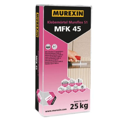 Image de Murexin MFK45 flexibele tegellijm grijs 25kg