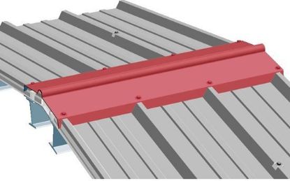 Image de Profielplaat hulpstuk Antraciet Nok 1-delig Vast GS40