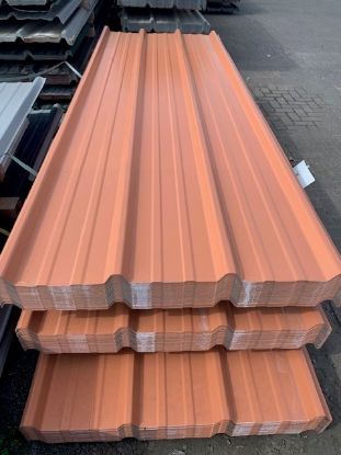 Image de Metalen dakplaat LOT 3m x 1.05m Zalm